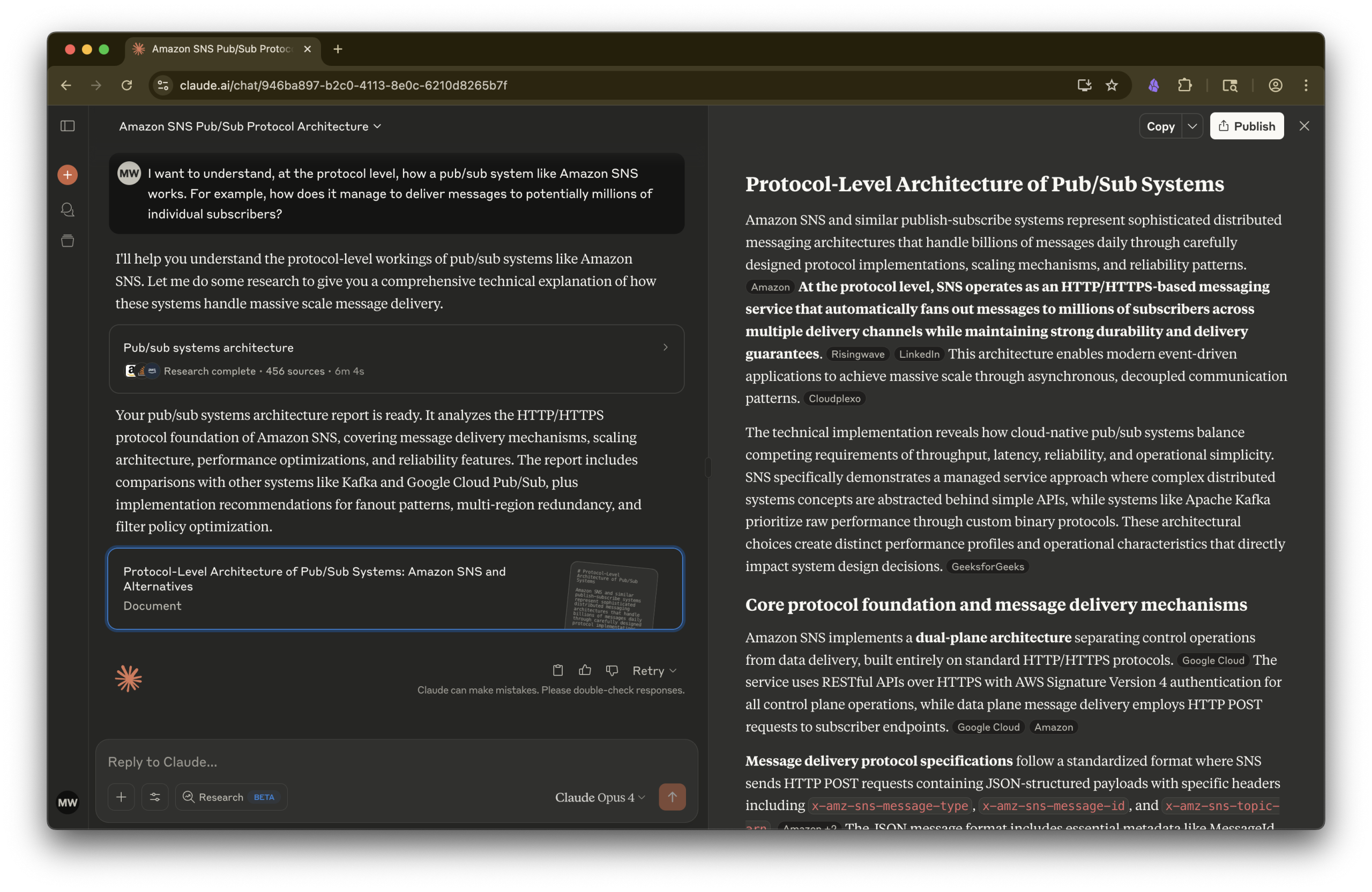 Trying out Claude’s Research Mode
